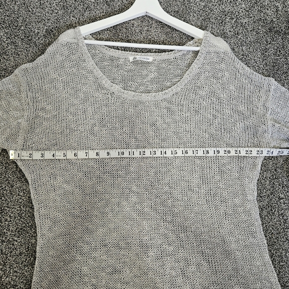 Oversized grey silver sparkle sweater - Picture 7 of 8